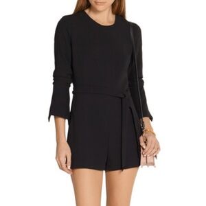 Elizabeth and James Lucille Crepe Playsuit Long Sleeved Romper NWOT